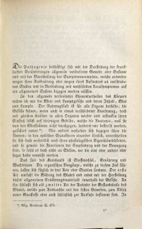 Handbuch der rationellen Pathologie, 2,1. Specieller Teil ; Abth. 1 Pathogenie