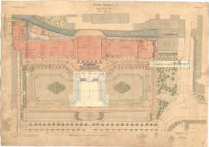 Mellinger, Ludwig von; München; Armeemuseum - Lageplan