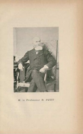 M. le Professeur R. Petit