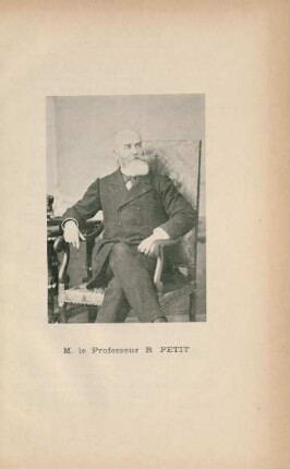 M. le Professeur R. Petit