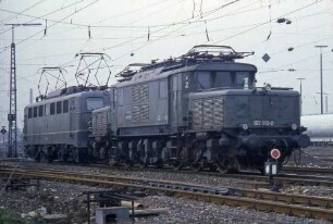 Kornwestheim Lok 193 013 Lok 140 675 Zugschlussscheibe