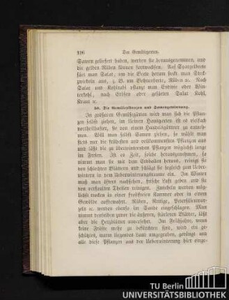 50. Die Gemüsepflanzen und Samengewinnung.