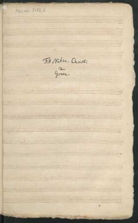Das Licht scheinet in Finsternis; V (4), orch, org; GraunWV Bv:IX:8; GruG 4