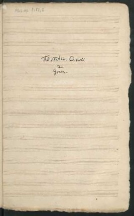 Das Licht scheinet in Finsternis; V (4), orch, org; GraunWV Bv:IX:8; GruG 4