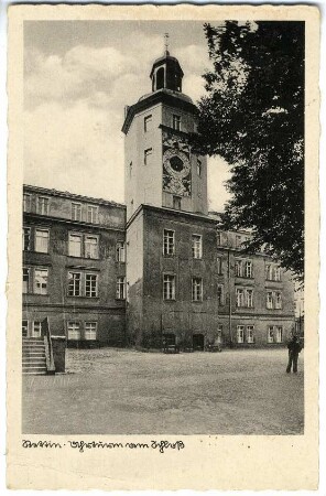 Stettin. Uhrturm vom Schloß