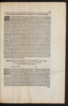 Aristotelis Stagiritae Magnorum Moralium Liber ...