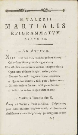 Epigrammatum Liber IX.