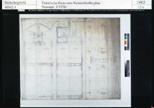 Zwickauer Brückenberg-Steinkohlenbauverein, Etagen-Fördergerüst