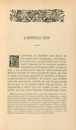 Capítulo XXV