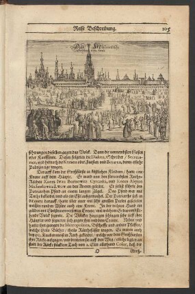 Daß Moscowitische Schlos von forne