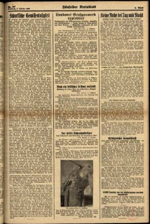 Zweite Ausgabe vom Mittwoch, den 09. Oktober 1940.