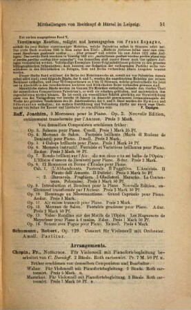 Mitteilungen des Hauses Breitkopf & [und] Härtel. 3. 1877 (März)