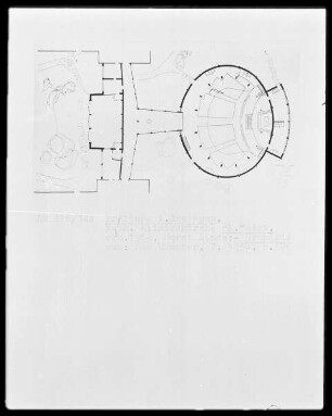 Die katholische Klinikskirche heiliger Geist (erbaut 1954 von Horst Linde)