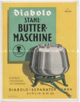 Stahl-Butter-Maschine