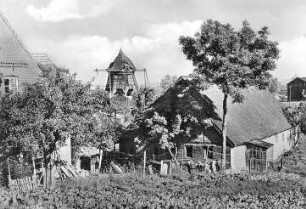Gager. Mönchgut Mühle, Erdholländer, Ansichtskarte