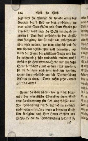 124-133, Zumal da ihme schon, wie er selbst ...