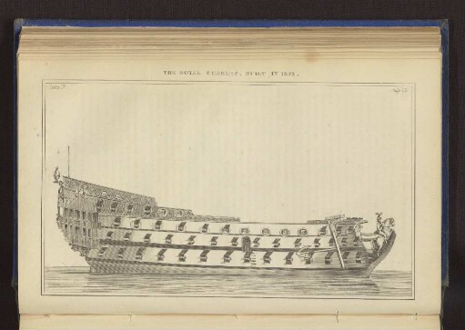 THE ROYAL CHARLES, BUILT IN 1673. Plate 17. Page 63.