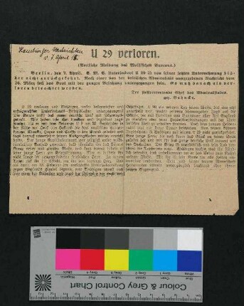 "Die Schande der englichen Flotte"
