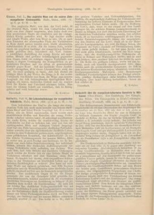 652-653 [Rezension] Denkschrift über die evangelisch-lutherische Gemeinde in Mühlhausen