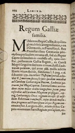 Regum Galliae familia