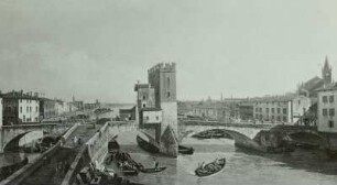 Italien, Verona, Ponte delle Navi