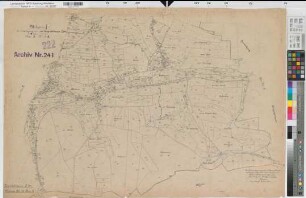 Langenholthausen (Balve), Blintrop (Neuenrade), Umlegung Langenholthausen-Blintrup, Bl.8 Urkarte I Blintrop Flur 3