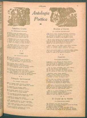 Antología poética