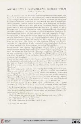 19: Die Skulpturensammlung Hubert Wilm, [1]