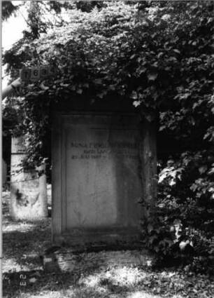 Grabstein 1634 [Hahn S. 66 Grab-Nr. 2287]