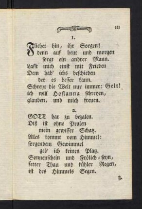III-VIII, Text