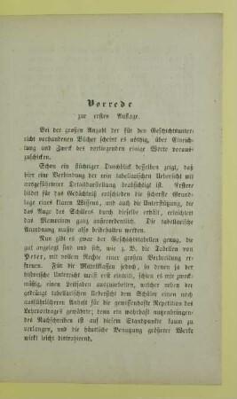 Vorrede zur ersten Auflage