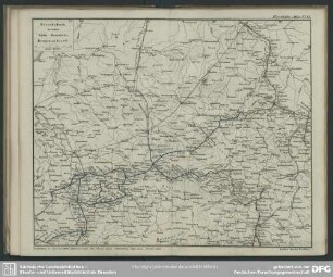 Eisenbahn-Atlas N° 12. XV. Eisenbahnen zwischen Köln, Hannover, Bremen und Cassel