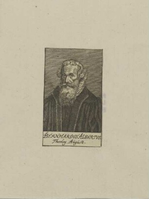 Bildnis des Bernhardus Albertus