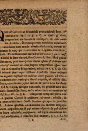 Facultatis jvridicae Decanvs, Hieron. Fridericus Schorch ... : [programma quo diss. S. Brückneri indicit, praefatus de negotiis et studiis clericorum]