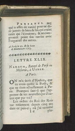 Lettre XLIX.