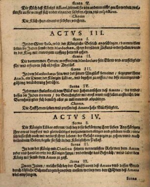 Aman Tragoedia : Das ist: Wunderbarliche Straff Gottes, vber den hochmütigen Aman zu Susa in der Hauptstatt Persiae ergangen. An jetzt in dem Gamnasio der Societet Jesv zu Augspurg in die Augen gerichtet. Anno 1652. den 3. vnd 5. Septembris