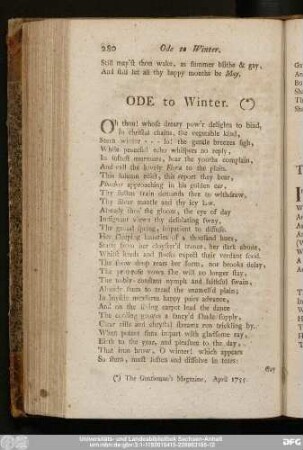 [23.] Ode to Winter.