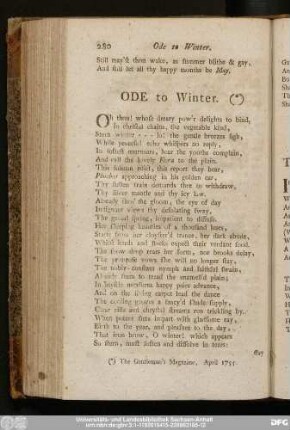 [23.] Ode to Winter.