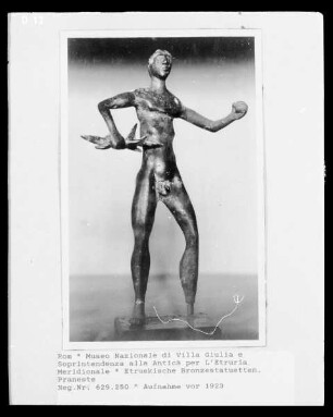 Etruskische Bronzestatuetten, Praneste