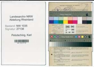 Entnazifizierung Karl Petutsching , geb. 26.05.1894 (Techniker)
