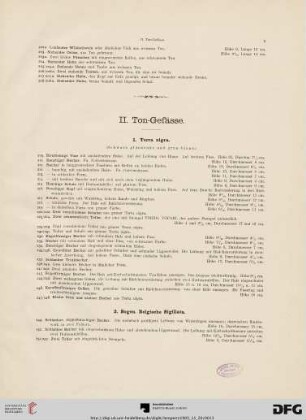 II. Ton-Gefässe (Nr. 209-736)