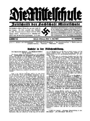 Umkehr in der Mädchenbildung
