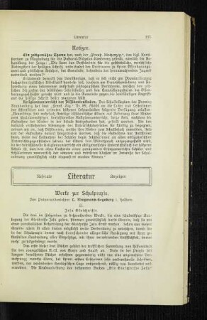 Werke zur Schulpraxis