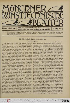 Nr. 23 (6. Septbr. 1915)