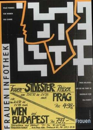 Frauen - Silvester - Reisen Wien u. Budapest/Prag