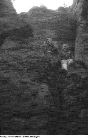 Bielatal, Klettern im Bielatal, 1946/47