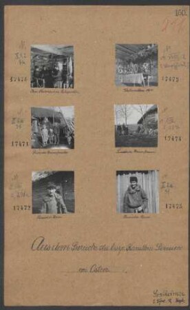 Russische Bauernfamilie