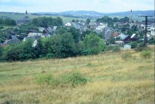 Blick über den Ort von Südost