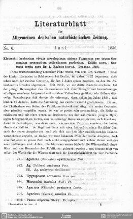 Nr. 6. Juni 1856