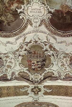 Wappen des Mainzer Dompropstes Hugo Franz Karl von Eltz